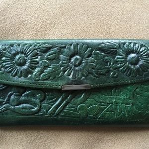 Mexican vintage leather wallet